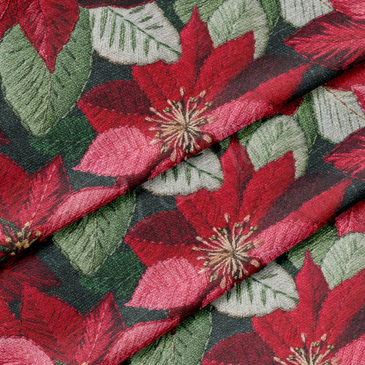 100% Cotton Fabric By the Yard Printed in USA Cotton Sateen - Cotton Printed СTN1977 christmas