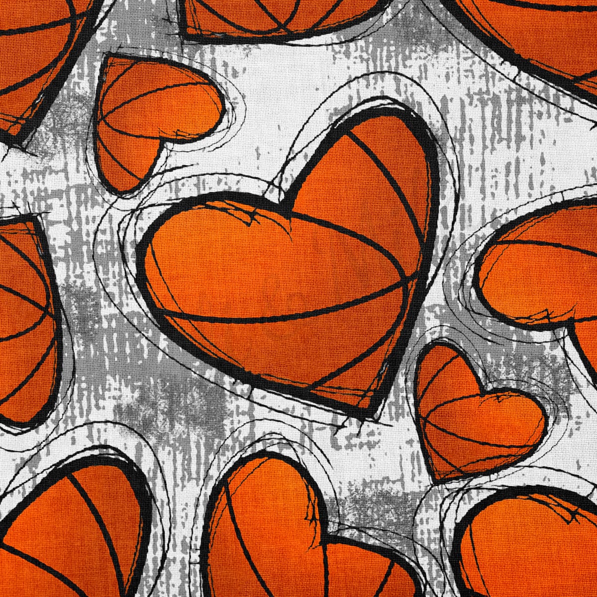 Basketball 100% Cotton Fabric By the Yard Printed in USA Cotton Sateen - Cotton Printed СTN1988 Sport