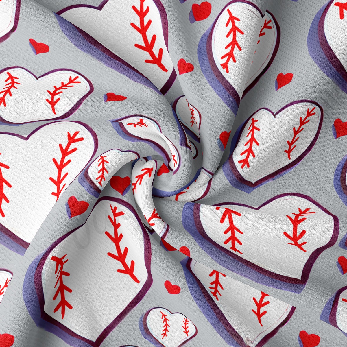 Baseball Rib Knit Fabric RBK1972