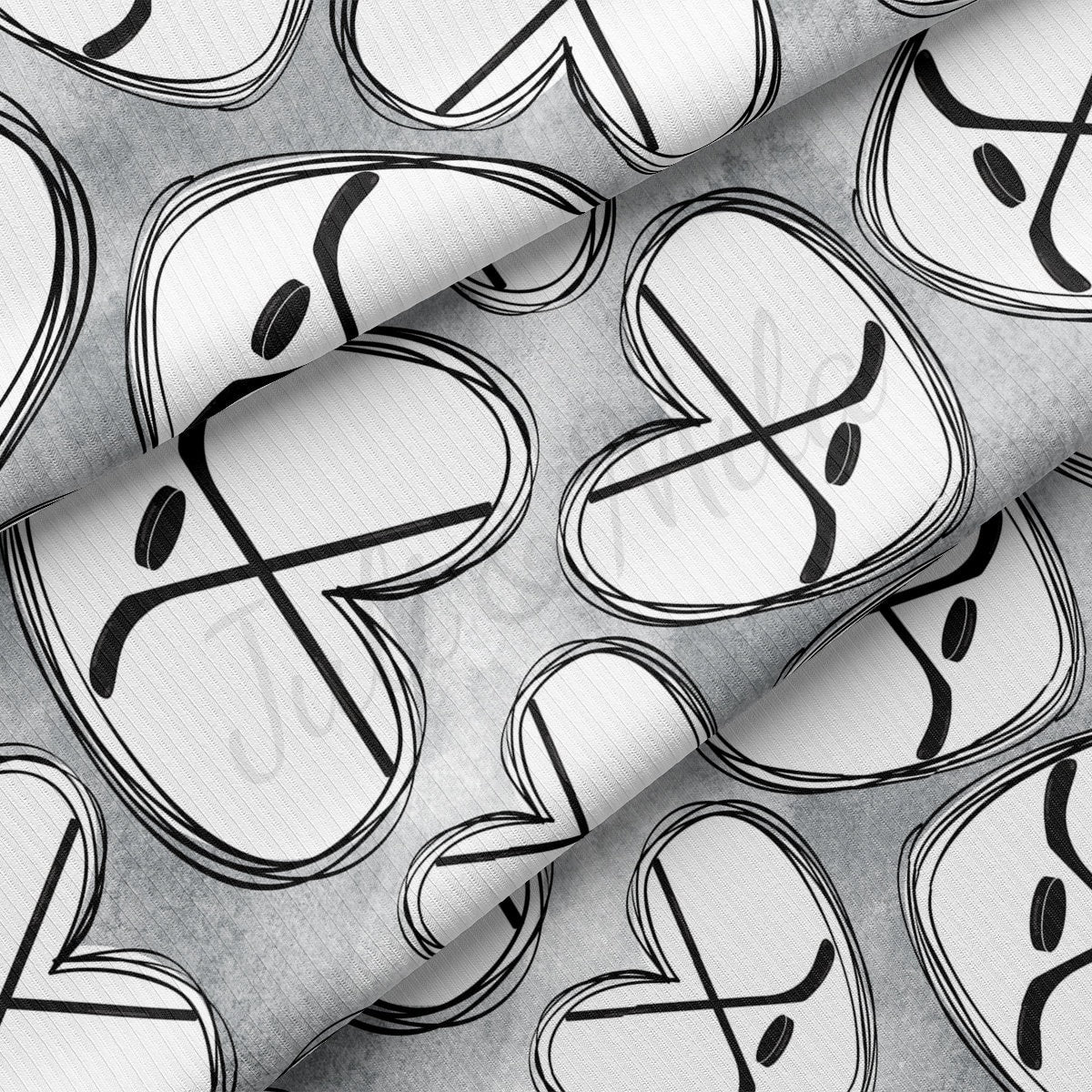 Hockey Rib Knit Fabric RBK1982