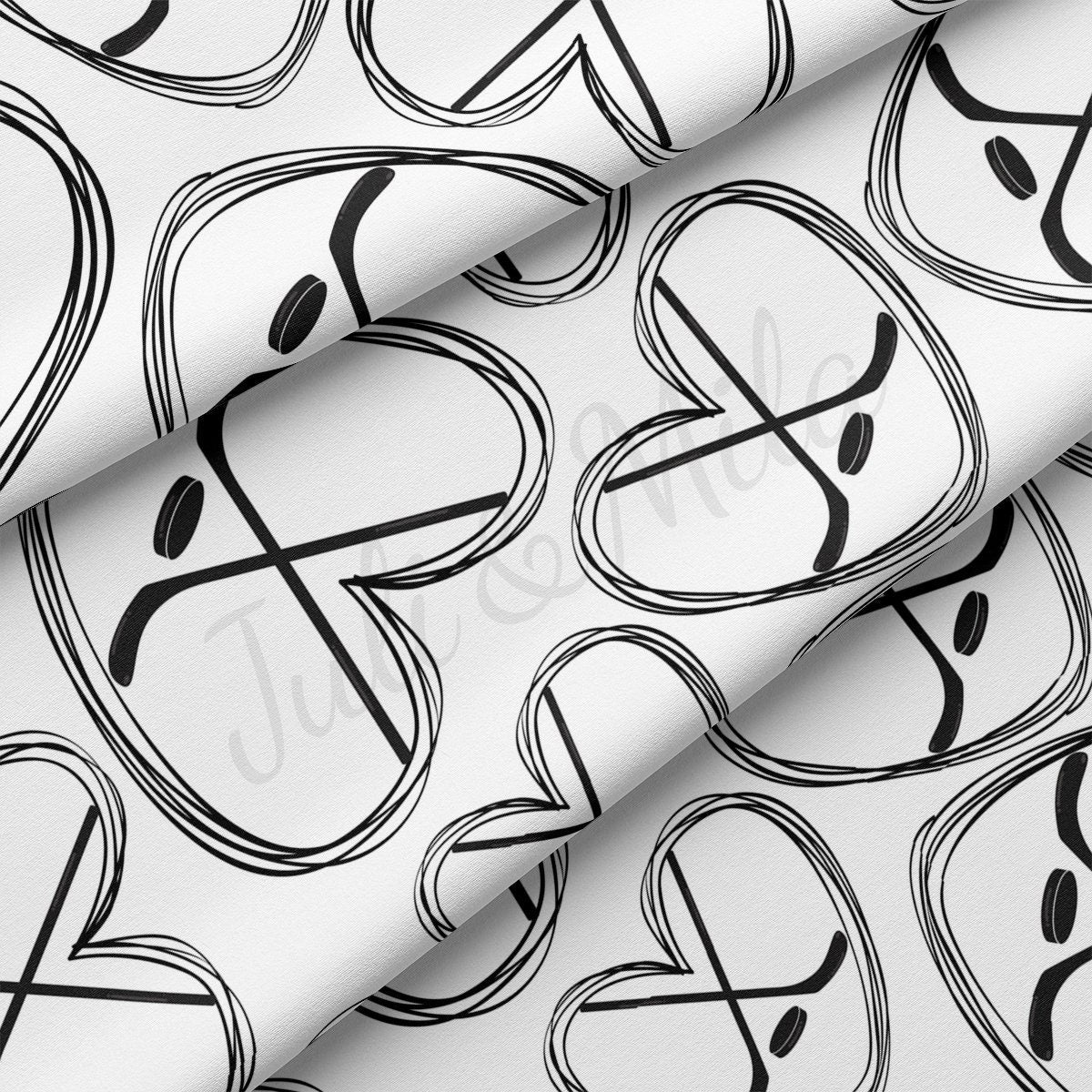 Hockey Double Brushed Polyester Fabric DBP1981