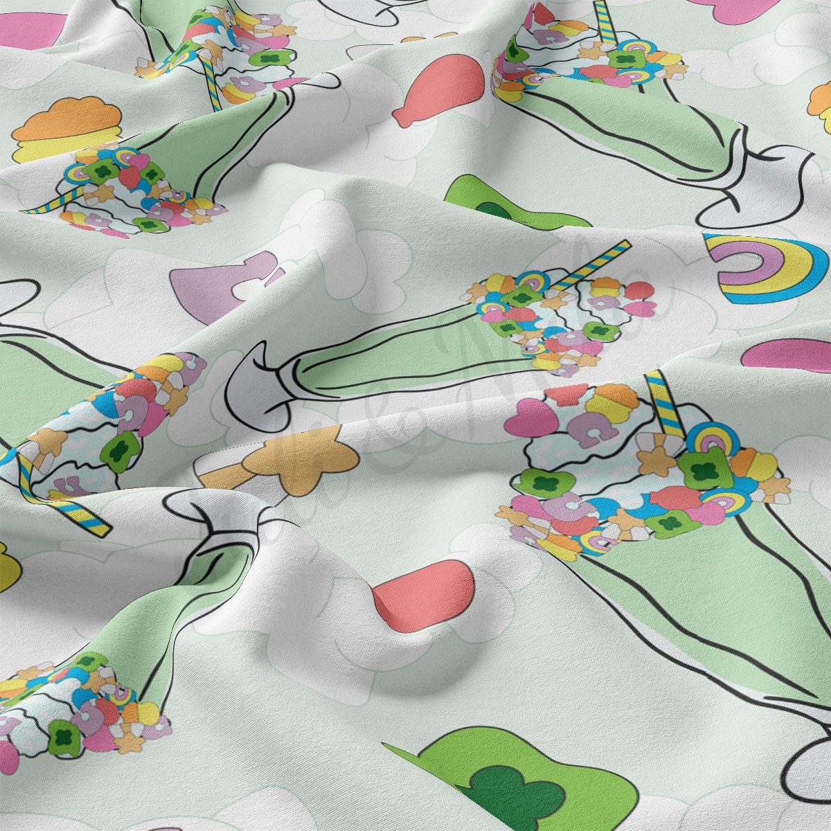St. Patrick Day Double Brushed Polyester DBP1985