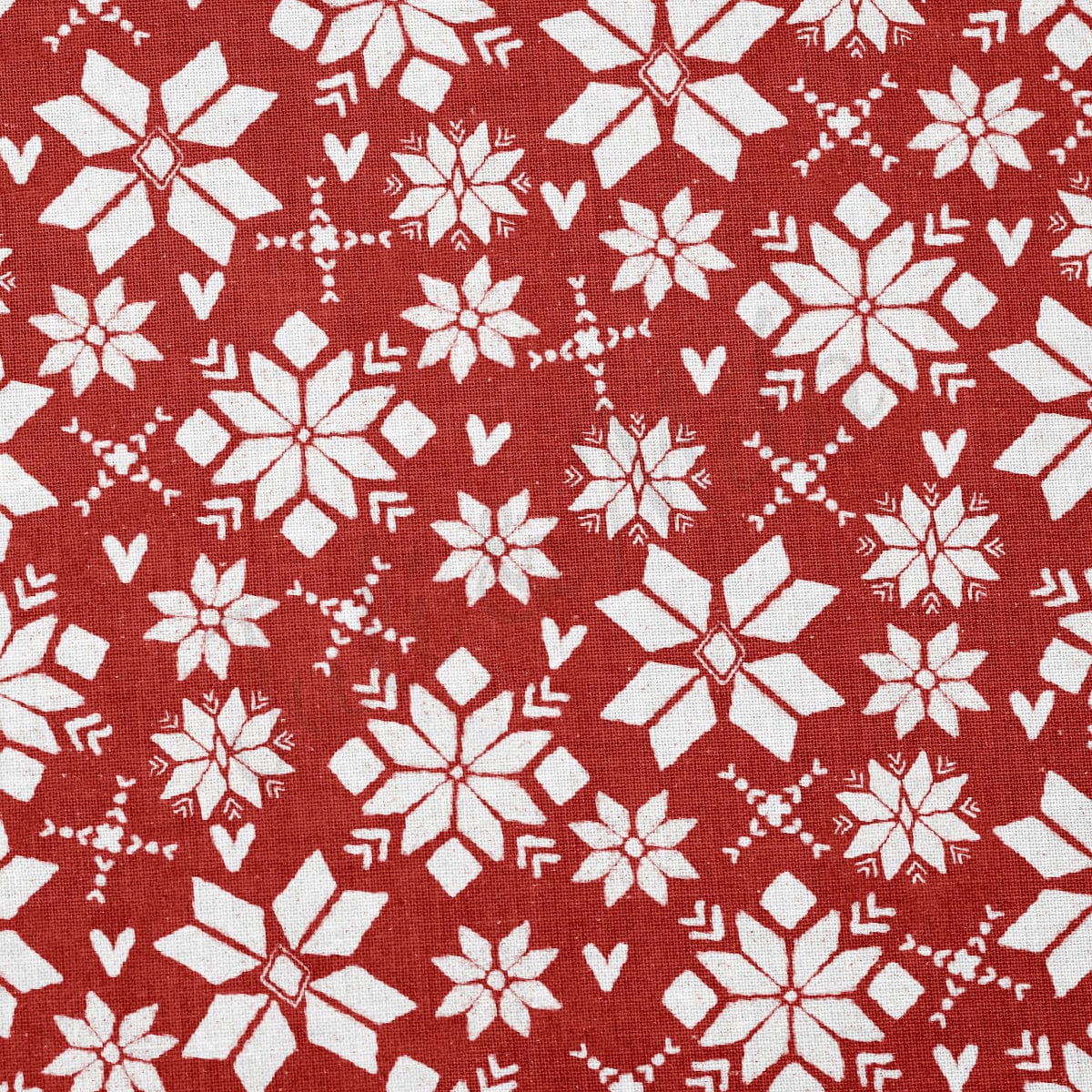 100% Cotton Fabric By the Yard Printed in USA Cotton Sateen - Cotton CNT2059 Christmas