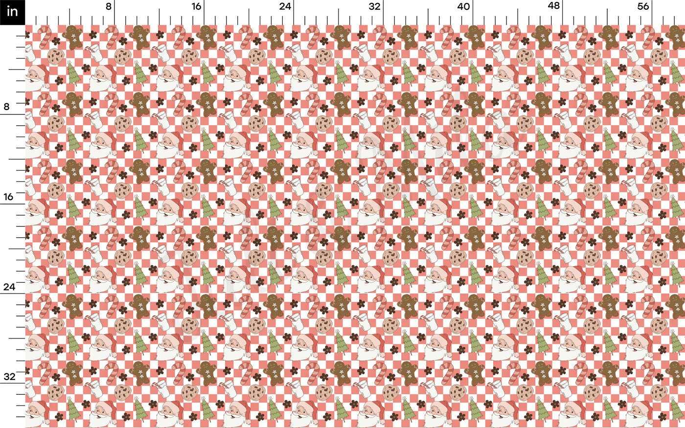 Christmas Rib Knit Fabric by the Yard Ribbed Jersey Stretchy Soft Polyester Stretch Fabric 1 Yard RBK2005