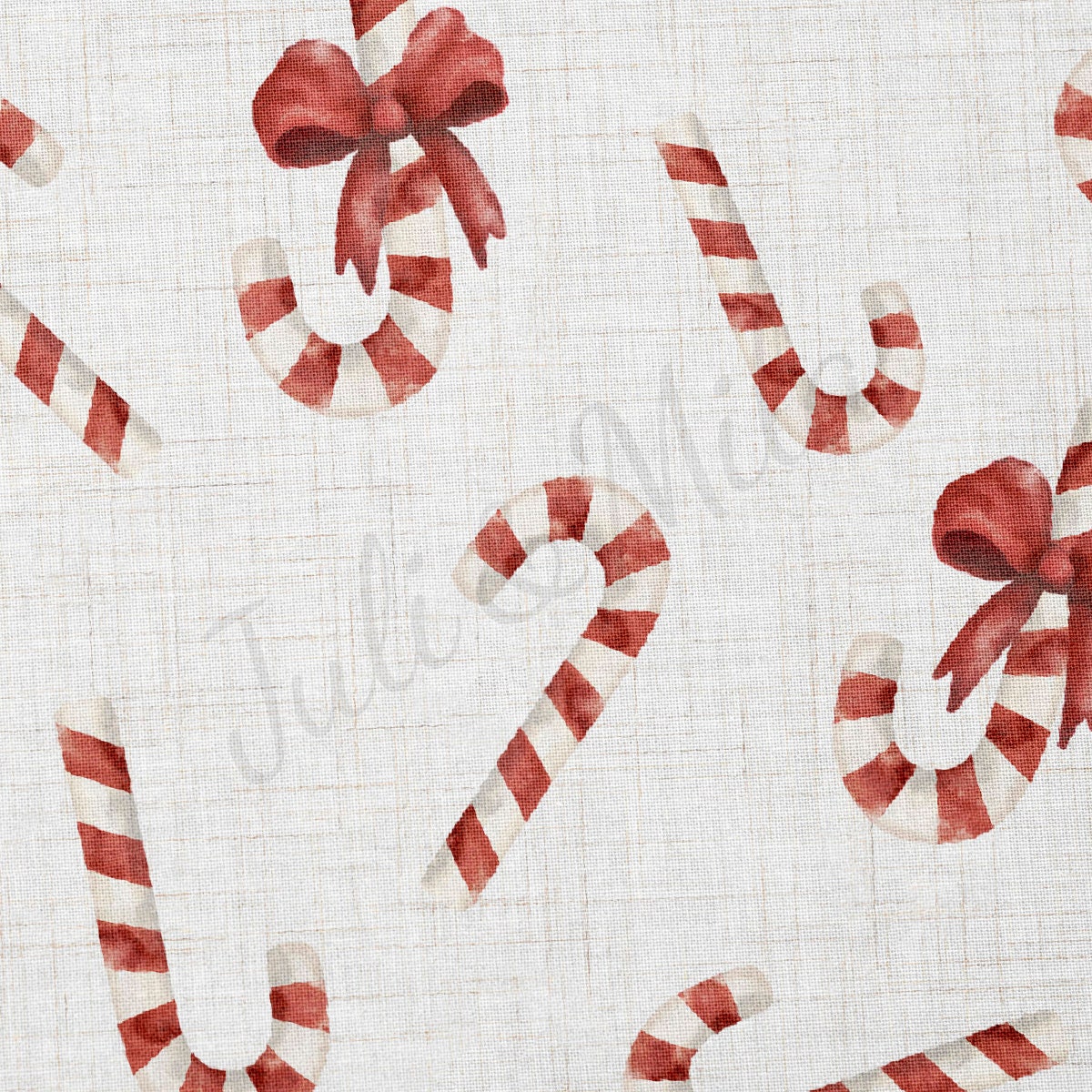 100% Cotton Fabric By the Yard Printed in USA Cotton Sateen - Cotton CNT2003 Christmas