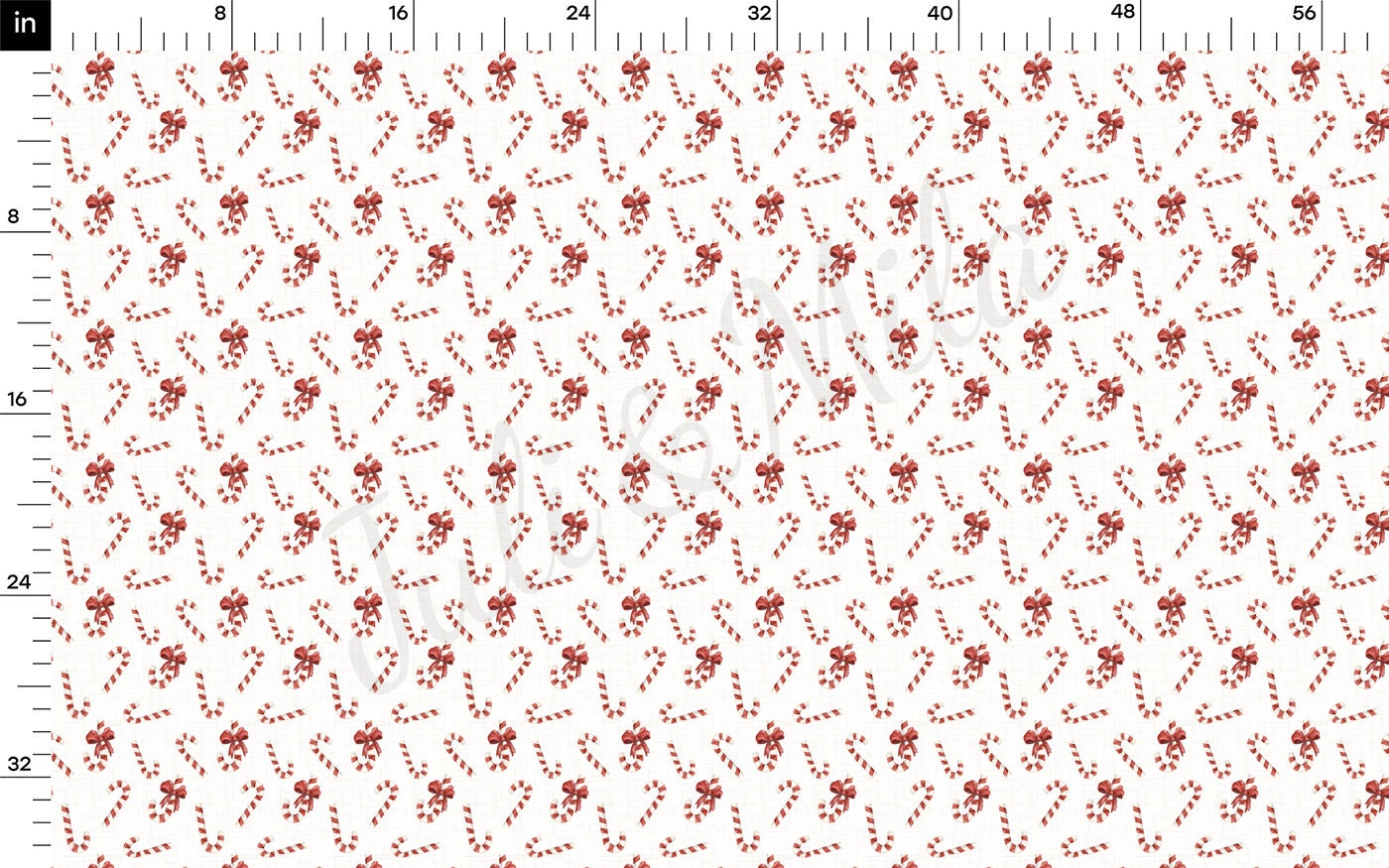 100% Cotton Fabric By the Yard Printed in USA Cotton Sateen - Cotton CNT2003 Christmas