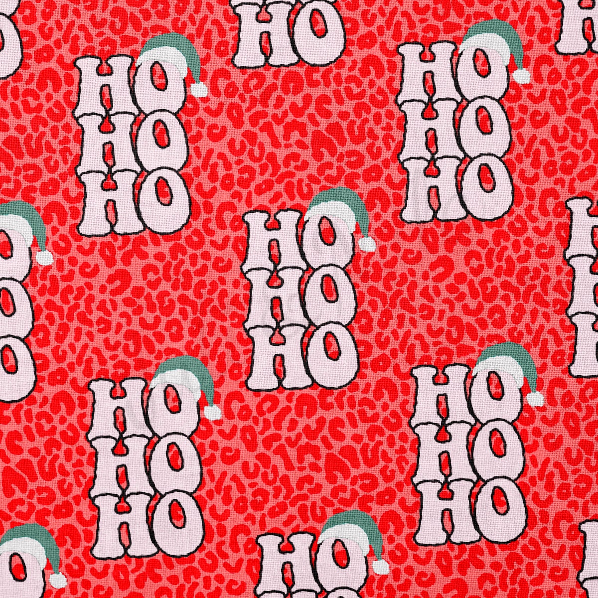 100% Cotton Fabric By the Yard Printed in USA Cotton Sateen - Cotton CNT2034 Christmas