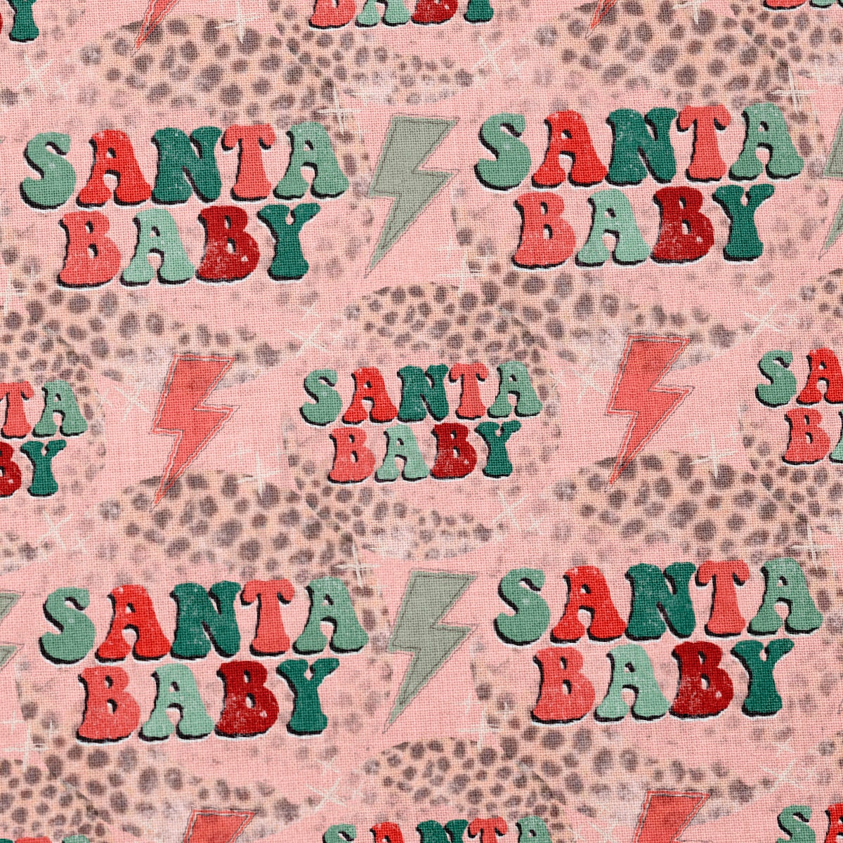 100% Cotton Fabric By the Yard Printed in USA Cotton Sateen - Cotton CNT2063 Christmas