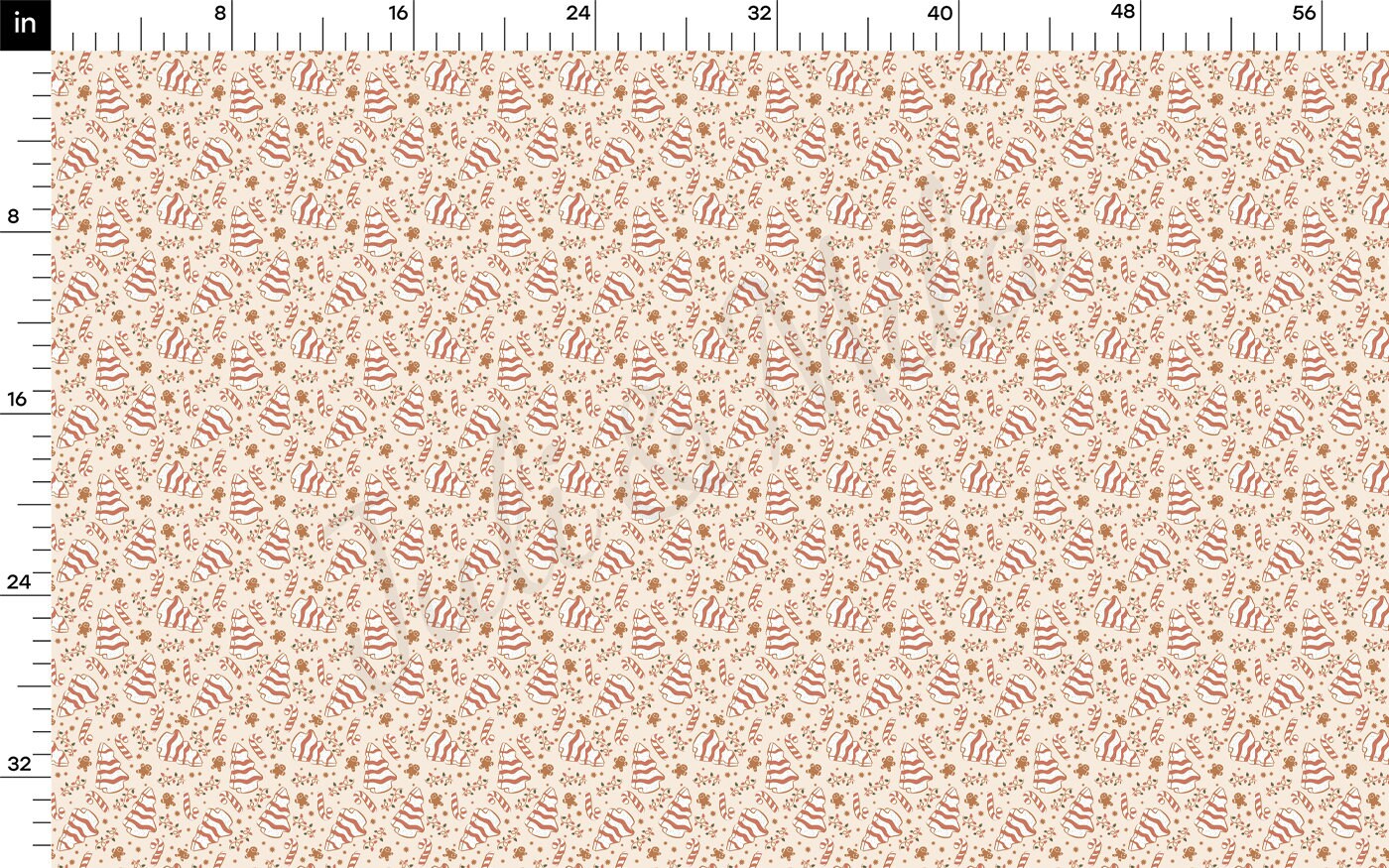 Christmas Rib Knit Fabric by the Yard Ribbed Jersey Stretchy Soft Polyester Stretch Fabric 1 Yard RBK2019