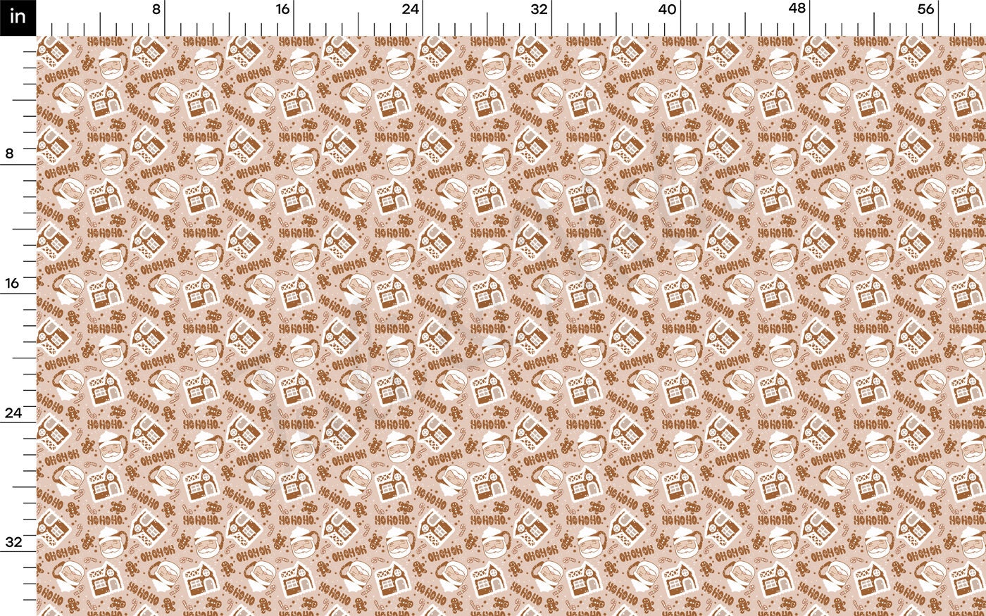 Christmas Rib Knit Fabric by the Yard Ribbed Jersey Stretchy Soft Polyester Stretch Fabric 1 Yard RBK2047
