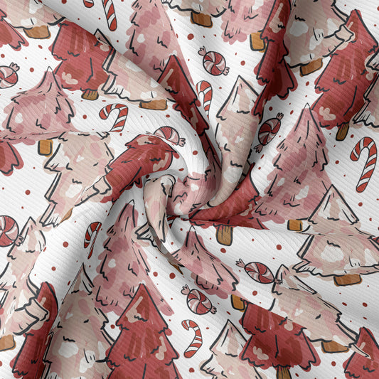 Rib Knit Fabric RBK2104 Christmas