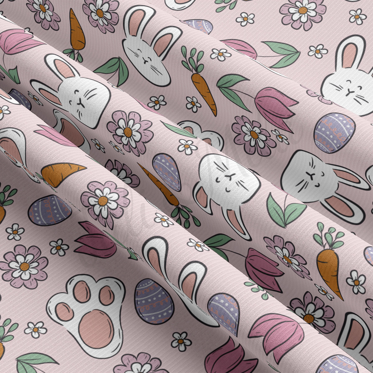 Rib Knit Fabric RBK2110 Easter