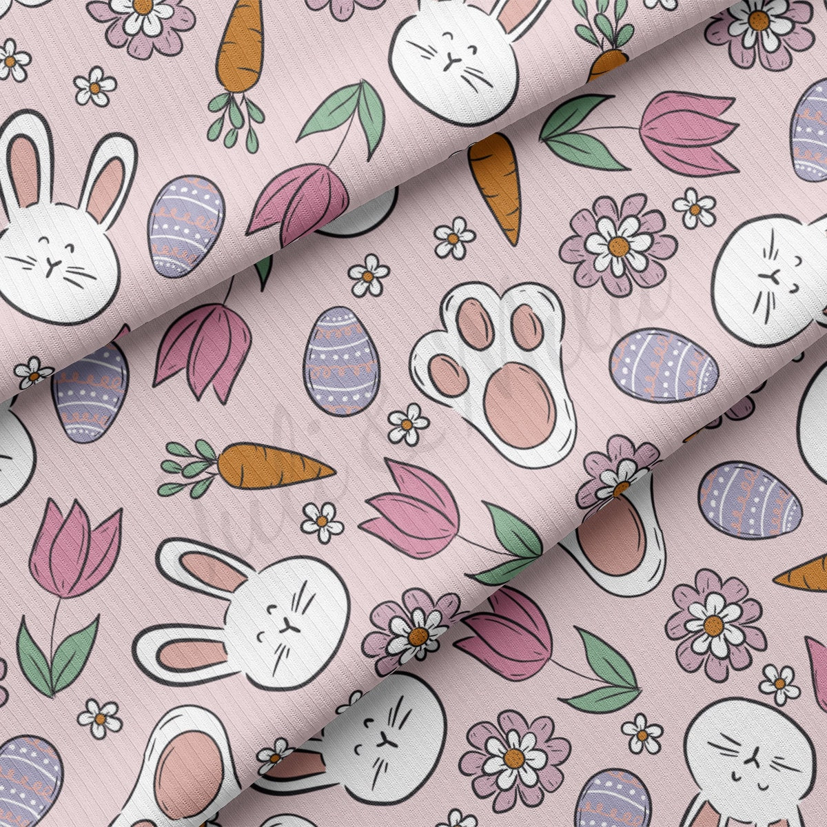Rib Knit Fabric RBK2110 Easter