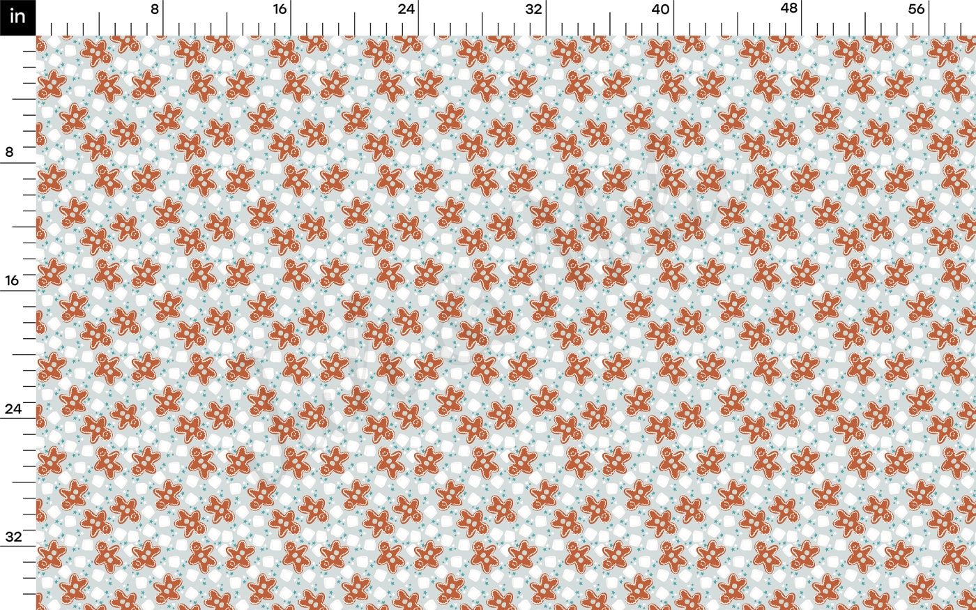 Rib Knit Fabric by the Yard Ribbed Jersey Stretchy Soft Polyester Stretch Fabric 1 Yard RBK2116 Christmas