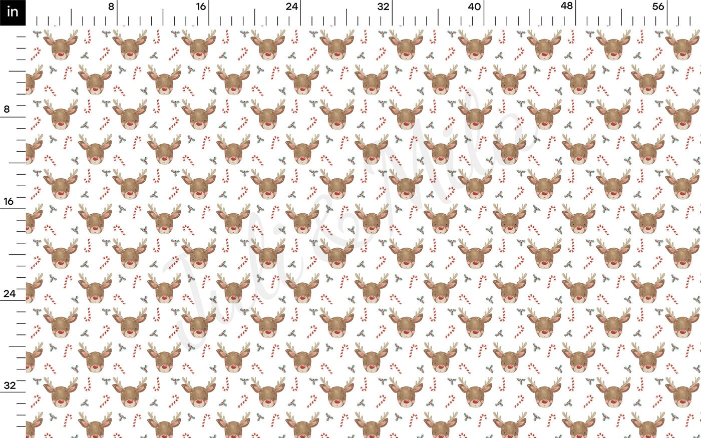Rib Knit Fabric by the Yard Ribbed Jersey Stretchy Soft Polyester Stretch Fabric 1 Yard RBK2146 Christmas