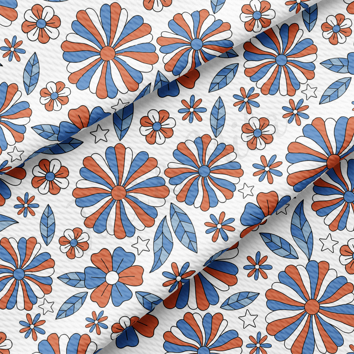 4th of July Patriotic Bullet Fabric AA2188