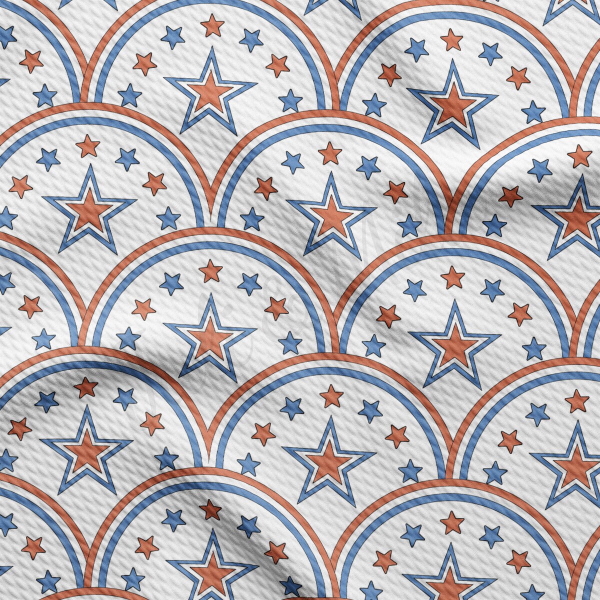 4th of July Patriotic Bullet Fabric AA2191