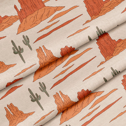 100% Cotton Fabric CTN2185 Boho Western