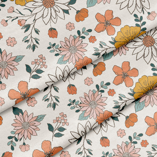 100% Cotton Fabric CTN2195 Floral