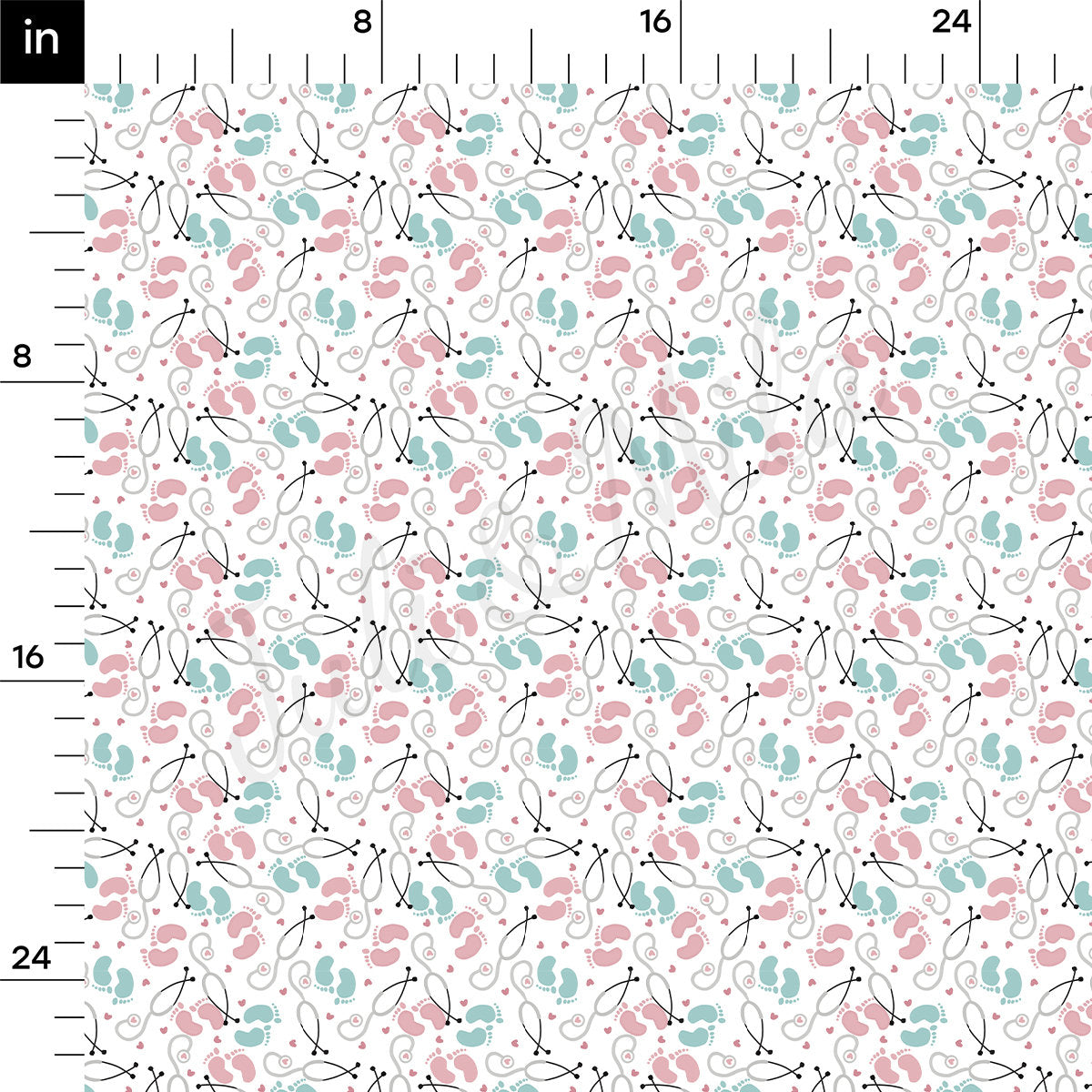 100% Cotton Fabric CTN2081 L&D Labor and Delivery