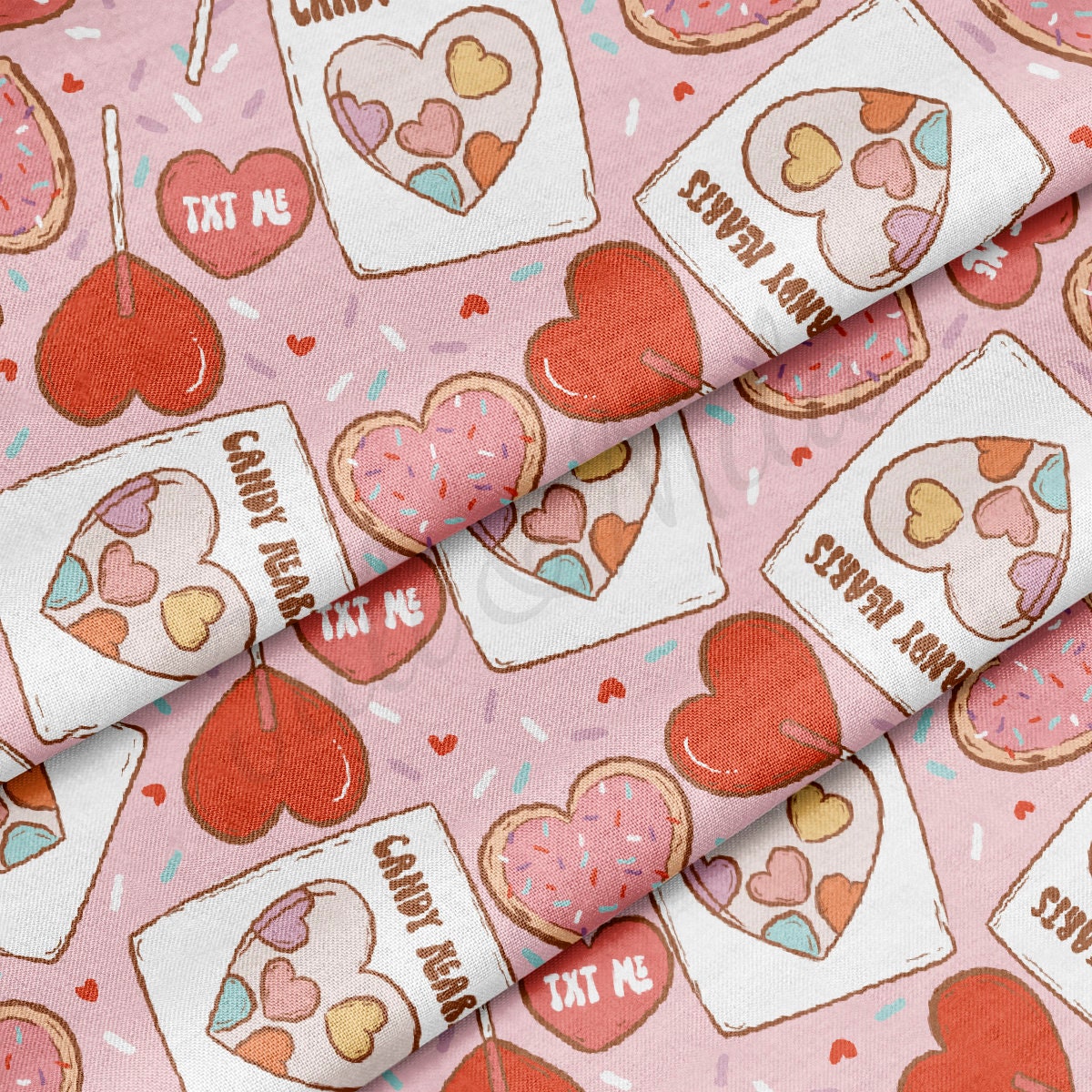 100% Cotton Fabric By the Yard Printed in USA Cotton Sateen - Cotton Sunflowers CTN2089 Valentine's Day