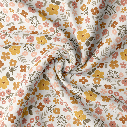 Floral DBP Fabric Double Brushed Polyester DBP2177
