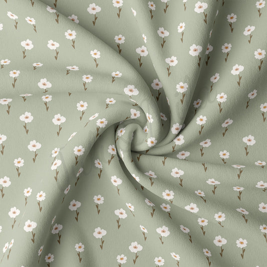 Floral DBP Fabric Double Brushed Polyester DBP2183