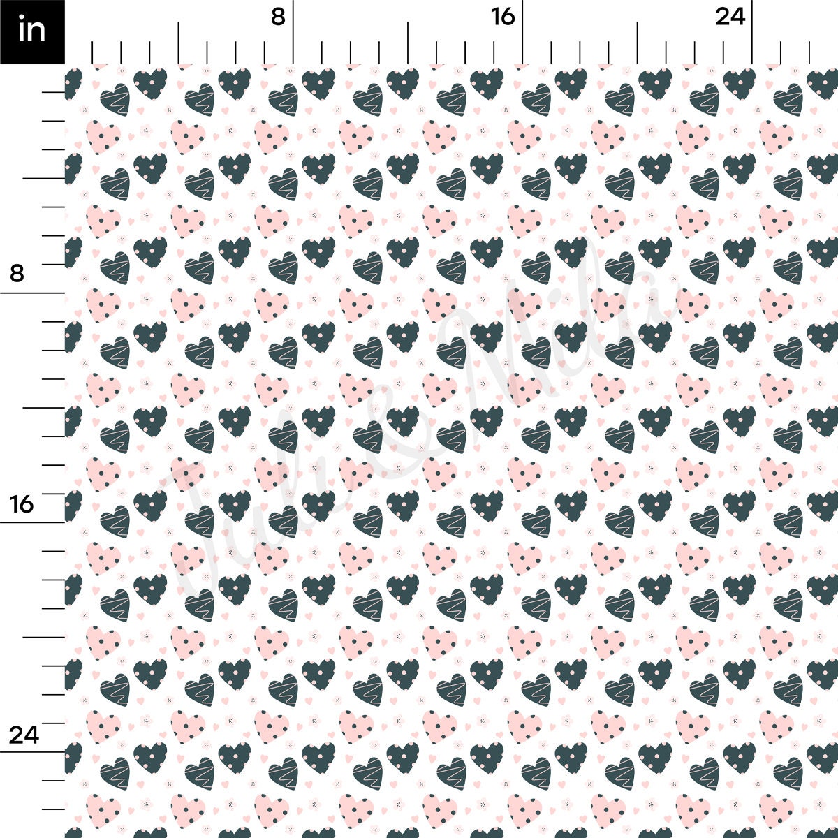 100% Cotton Fabric CTN2216 Valentine's Day