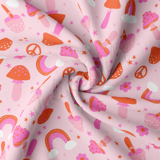 DBP Fabric Double Brushed Polyester DBP2230 Valentine's Day