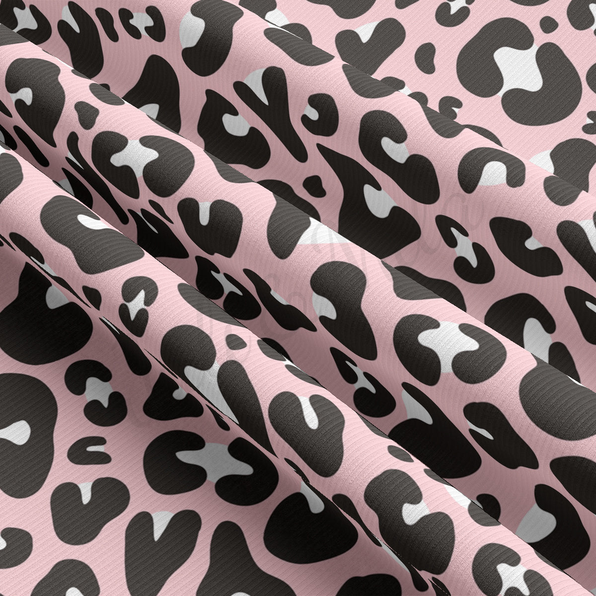 Rib Knit Fabric RBK2232 Valentine's Day