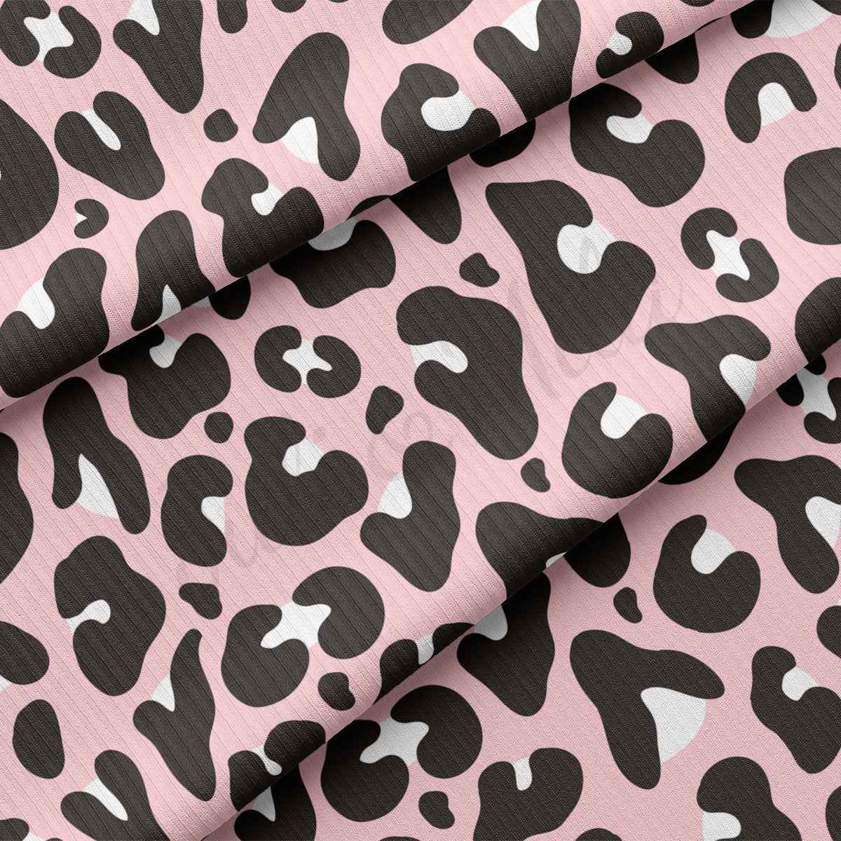Rib Knit Fabric RBK2232 Valentine's Day