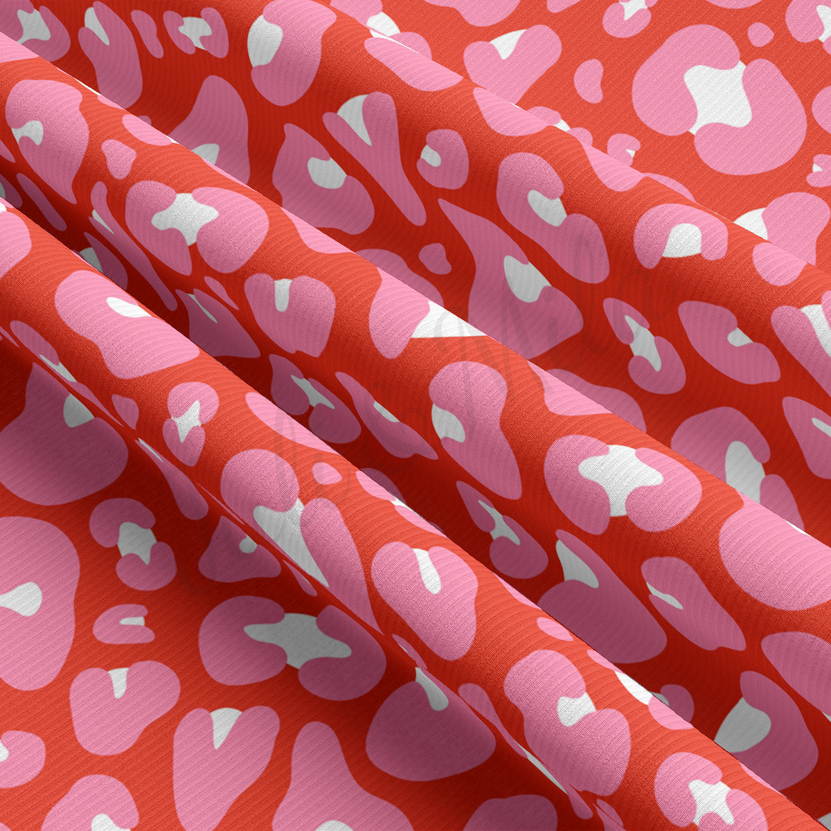 Rib Knit Fabric RBK2244 Valentine's Day