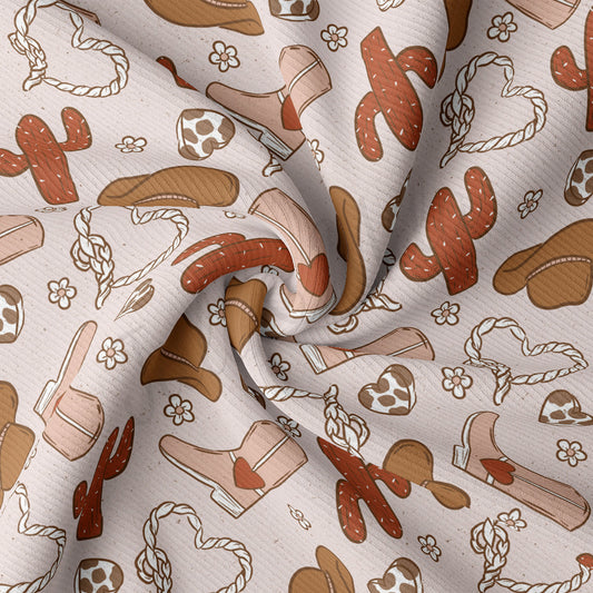 Rib Knit Fabric RBK2105 Christmas