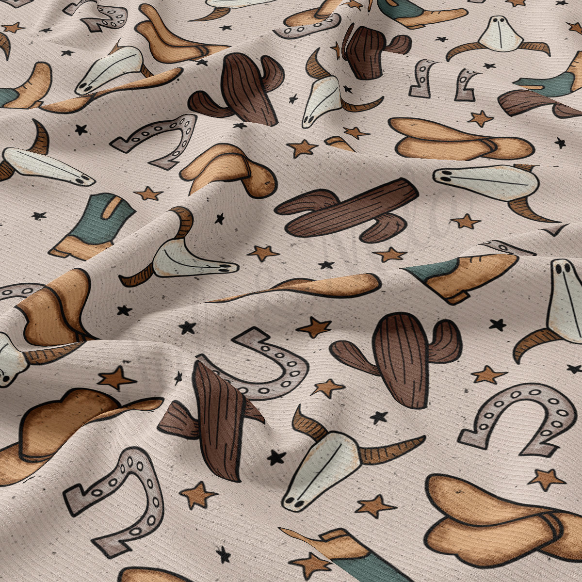 Rib Knit Fabric RBK2107 Christmas
