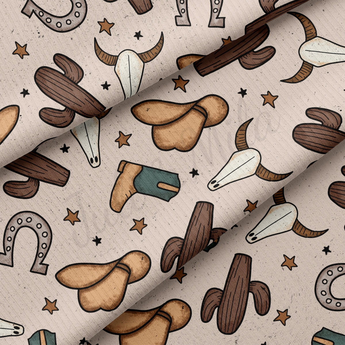 Rib Knit Fabric RBK2107 Christmas