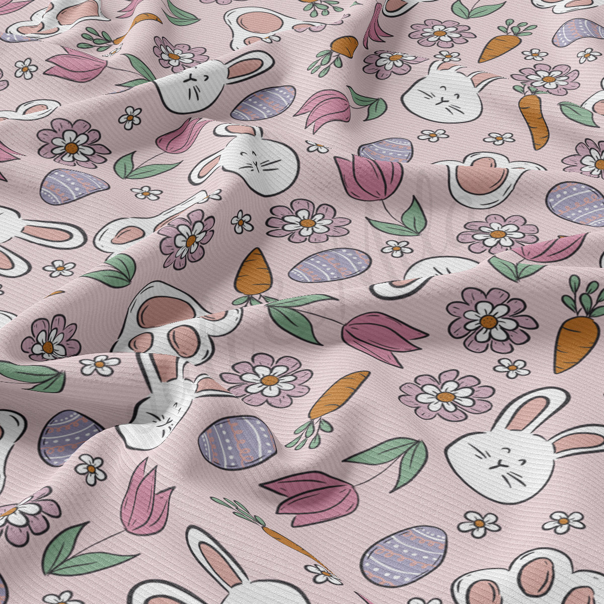 Rib Knit Fabric RBK2110 Easter