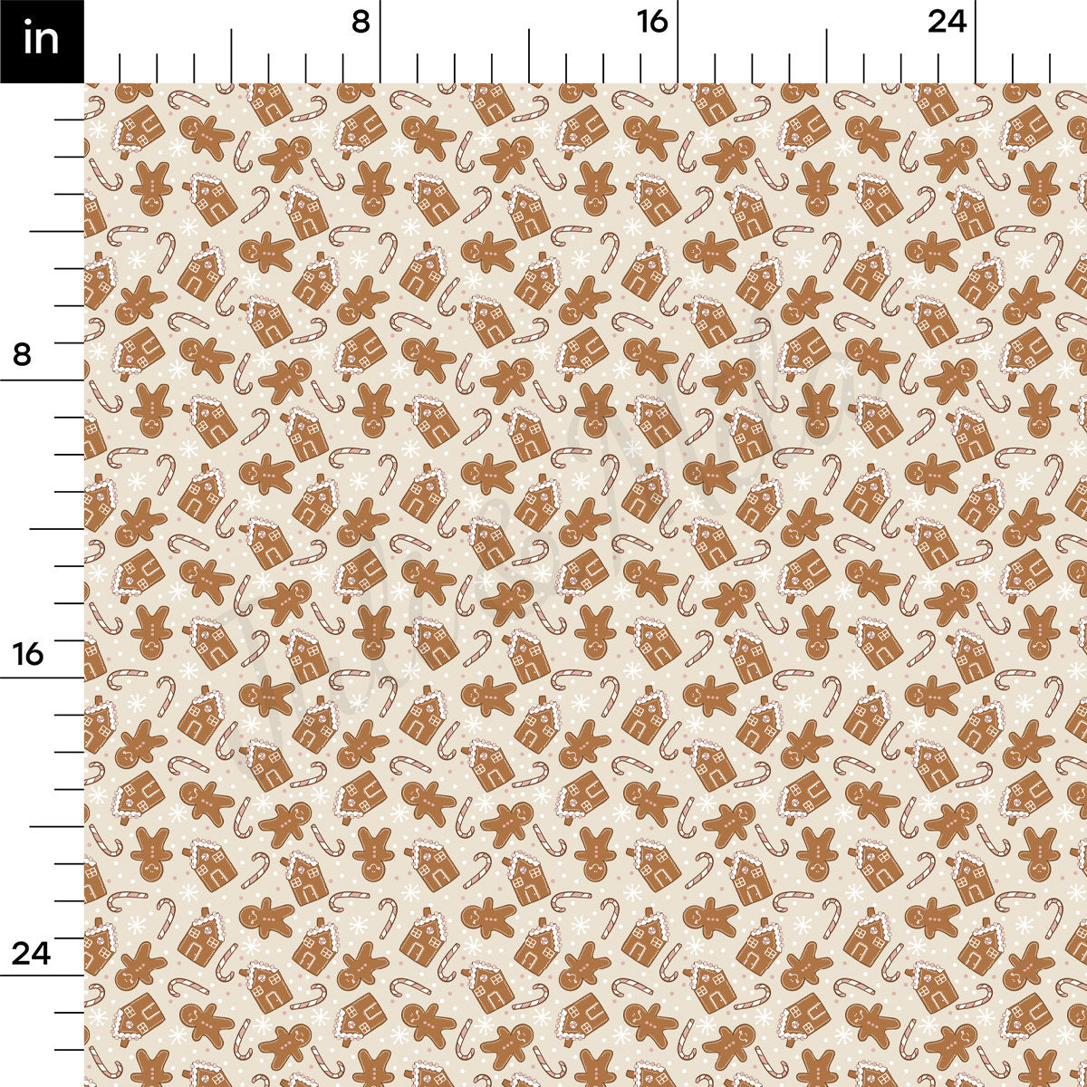 Rib Knit Fabric by the Yard Ribbed Jersey Stretchy Soft Polyester Stretch Fabric 1 Yard RBK2117 Christmas