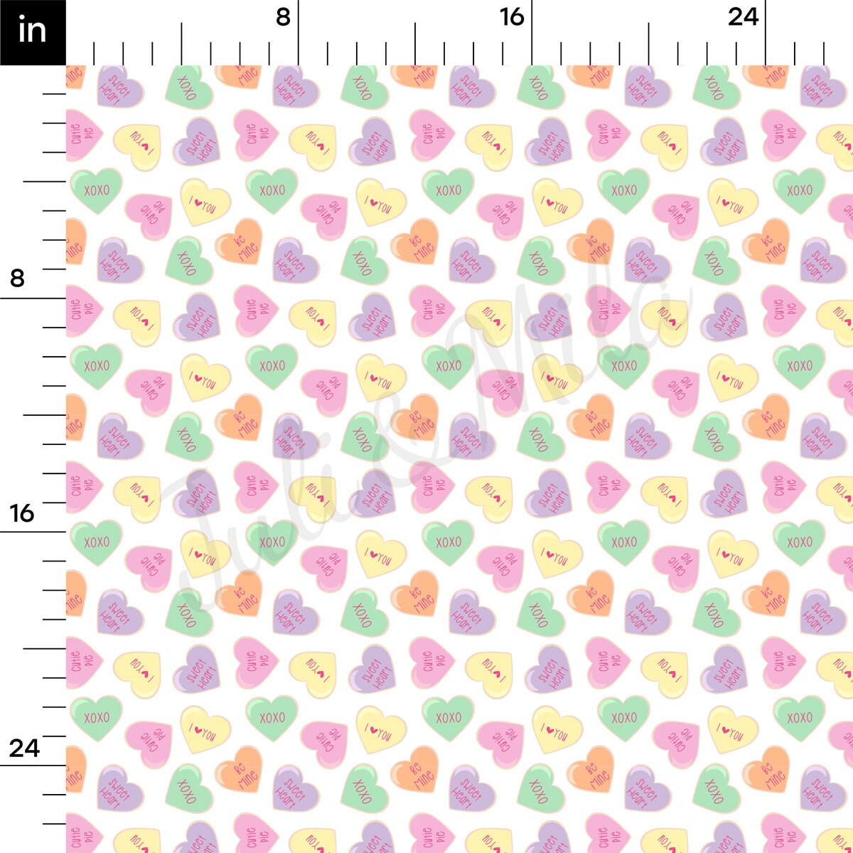 Rib Knit Fabric by the Yard Ribbed Jersey Stretchy Soft Polyester Stretch Fabric 1 Yard RBK2119 Valentine's Day