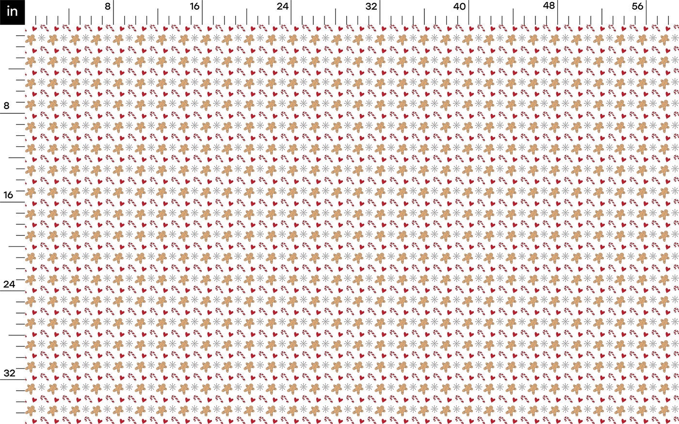 100% Cotton Fabric By the Yard Printed in USA Cotton Sateen - Cotton CTN2163 Christmas