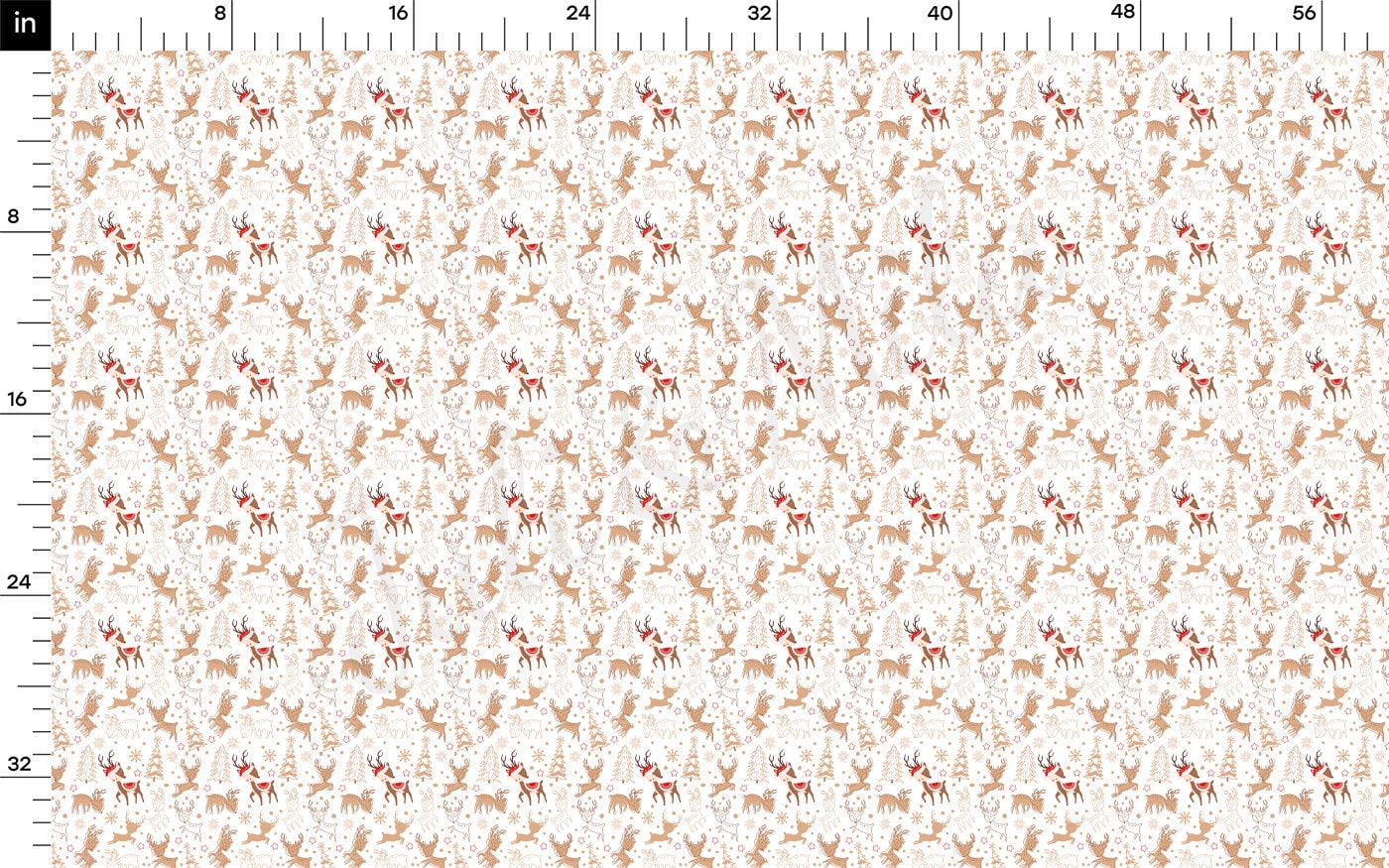 Christmas Rib Knit Fabric by the Yard Ribbed Jersey Stretchy Soft Polyester Stretch Fabric 1 Yard RBK2165