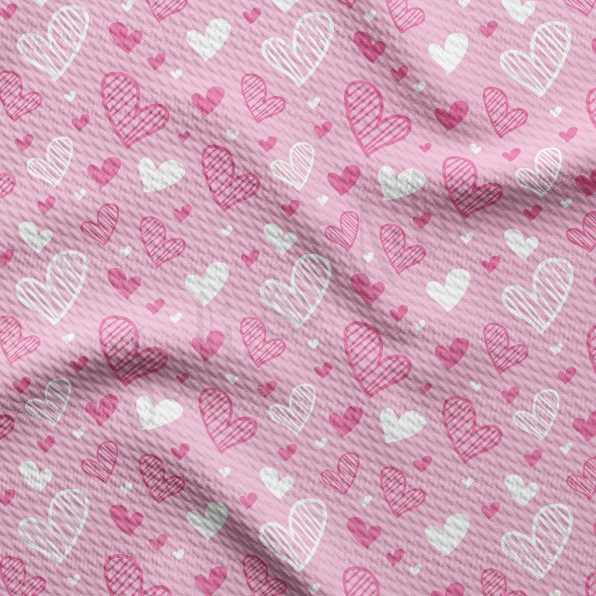 Valentines Day Liverpool Bullet Textured Fabric AA2236