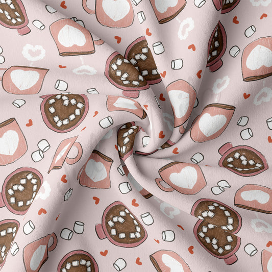 DBP Fabric Double Brushed Polyester DBP2220 Valentine's Day