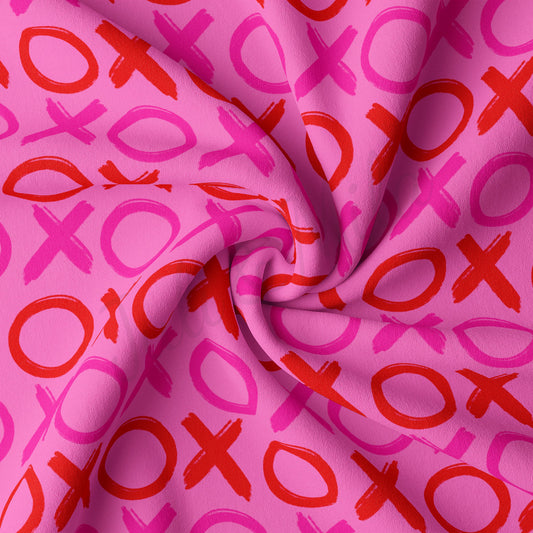 DBP Fabric Double Brushed Polyester DBP2224 Valentine's Day