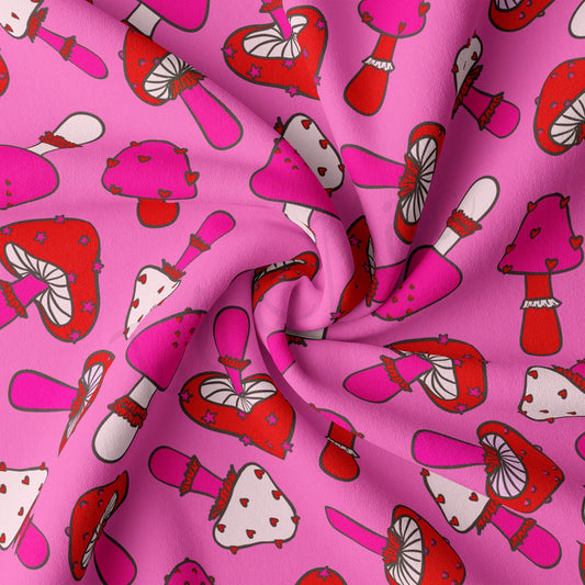 DBP Fabric Double Brushed Polyester DBP2229 Valentine's Day