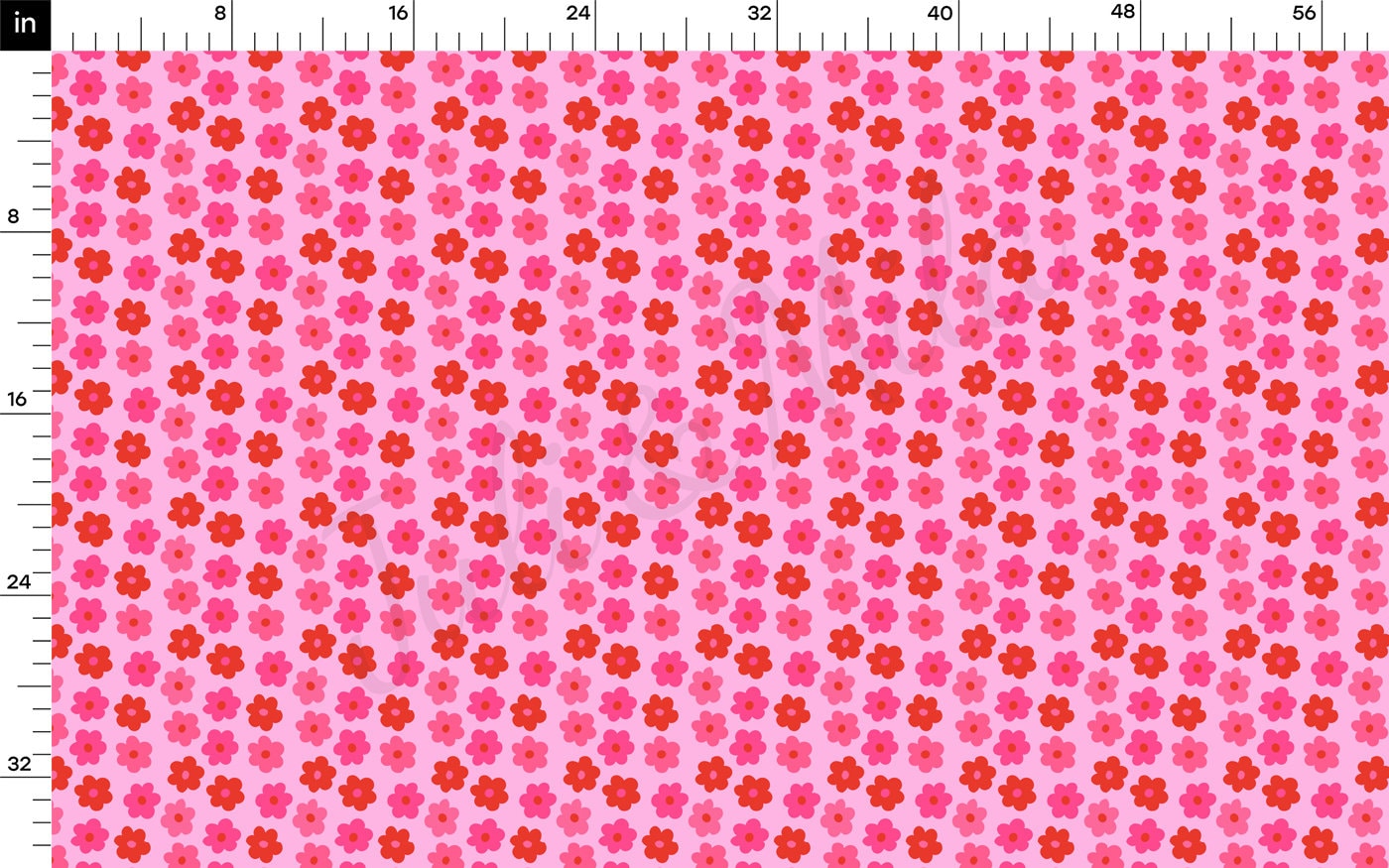 DBP Fabric Double Brushed Polyester DBP2233 Valentine's Day