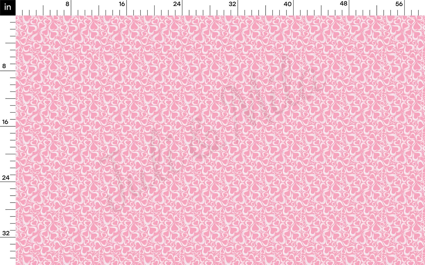 DBP Fabric Double Brushed Polyester DBP2237 Valentine's Day