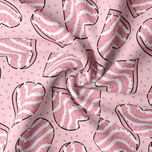 DBP Fabric Double Brushed Polyester DBP2256 Valentine's Day