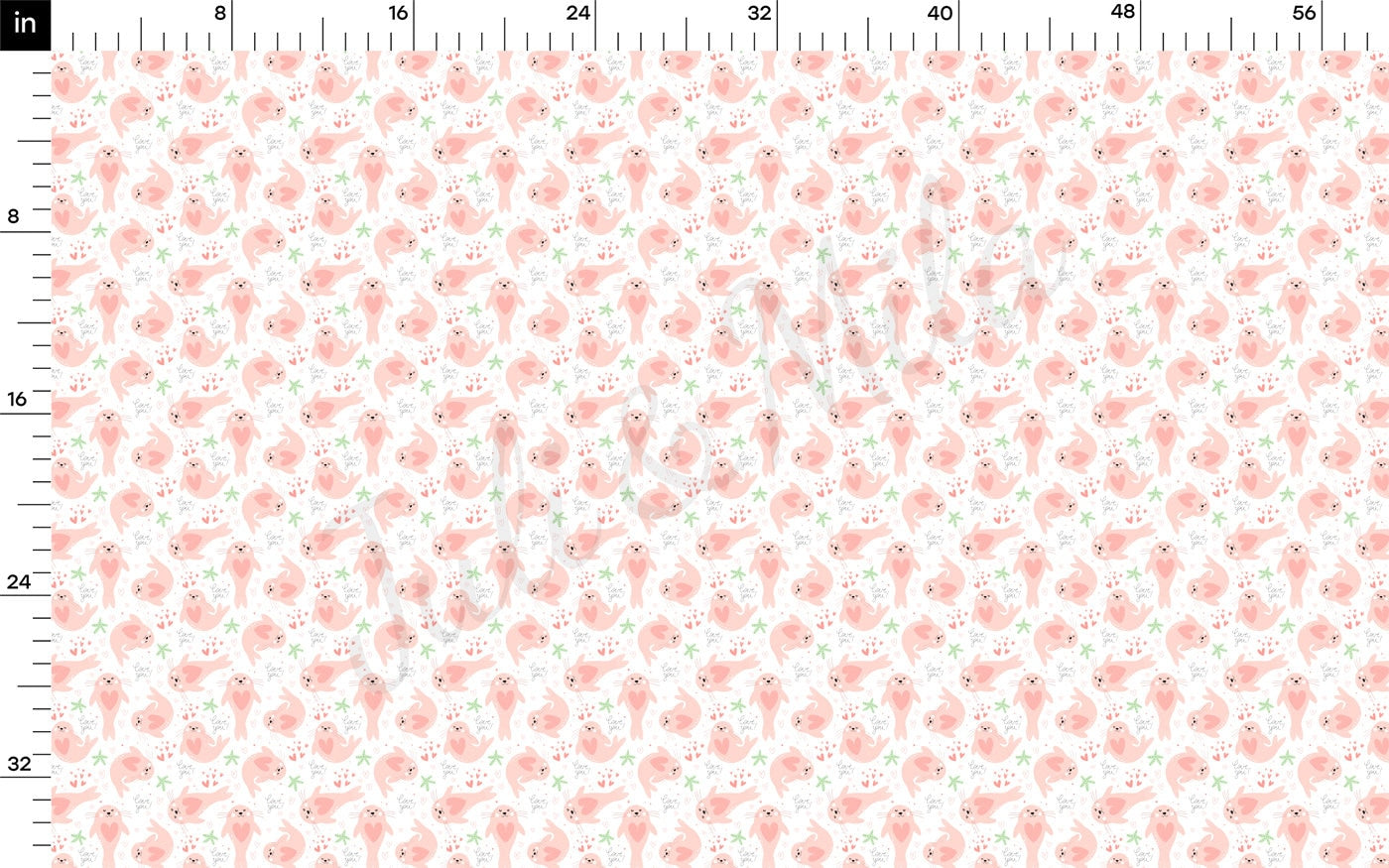 DBP Fabric Double Brushed Polyester DBP2258 Valentine's Day