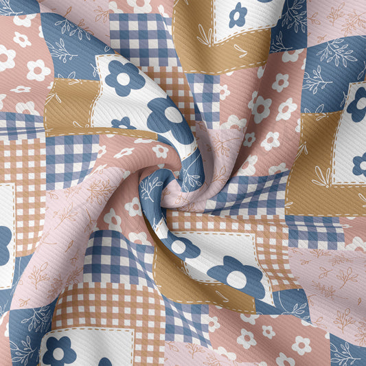 Rib Knit Fabric 1 Yard RBK2210 Patchwork