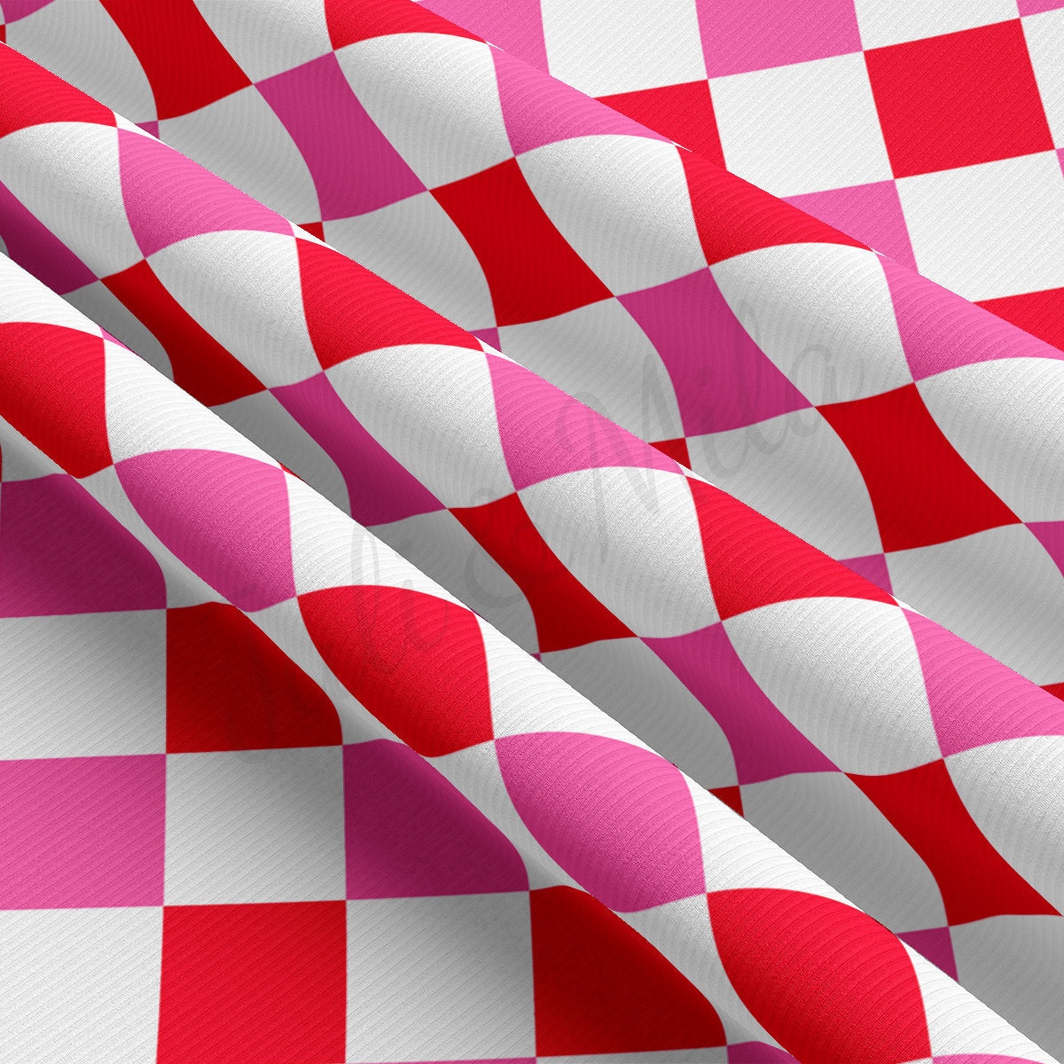 Rib Knit Fabric RBK2240 Valentine's Day